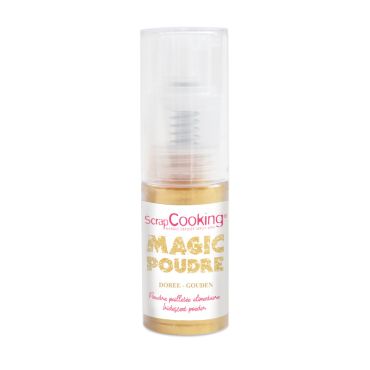 Magic Poudre Dorée 7g pour des desserts brillants | jourdefete.com Magic Poudre Dorée 7g pour des desserts brillants | jourdefete.com