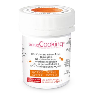 Pot de colorant alimentaire en poudre orange 5g | jourdefete.com Pot de colorant alimentaire en poudre orange 5g | jourdefete.com