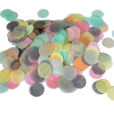 sachet de confettis pastels | jourdefete.com