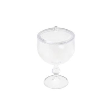 Contenant à dragées - Mini coupe en plexiglas | jourdefete.com Contenant à dragées - Mini coupe en plexiglas | jourdefete.com