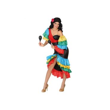 Déguisement de Danseuse de Samba Femme - Taille au Choix Déguisement de Danseuse de Samba Femme - Taille au Choix