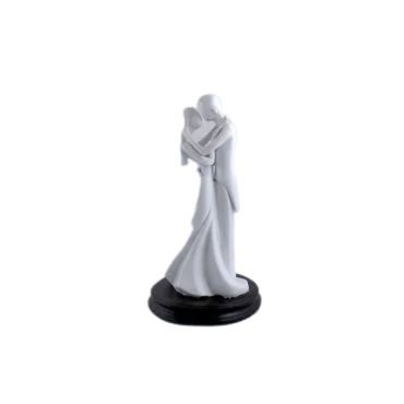 Figurine pour gâteau de mariage - Premier baiser Figurine pour gâteau de mariage - Premier baiser