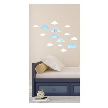 Stickers Muraux - La Tête Dans Les Nuages