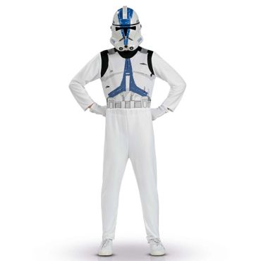 Kit complet tenue Clone Trooper Licence 9-10 ans Kit complet tenue Clone Trooper Licence 9-10 ans
