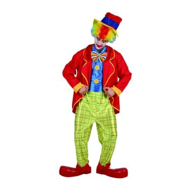 deguisement de clown pour adulte avec chapeau veste nœud papillon et pantalon | jourdefete.com deguisement de clown pour adulte avec chapeau veste nœud papillon et pantalon | jourdefete.com