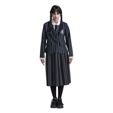 Un uniforme idéal pour ressembler à Mercredi Addams | jourdefete.com Un uniforme idéal pour ressembler à Mercredi Addams | jourdefete.com