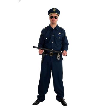 Déguisement adulte de policier américain homme Déguisement adulte de policier américain homme