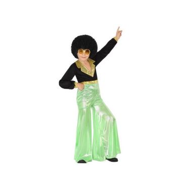 Déguisement Disco pour garçon - Vert Fluo - Taille 10/12 ans | jourdefete.com