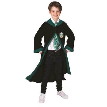 Déguisement robe velours Serpentard Harry Potter™ pour enfant garçon Déguisement robe velours Serpentard Harry Potter™ pour enfant garçon
