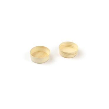 50 coupelles en bois de 5 cm | jourdefete.com