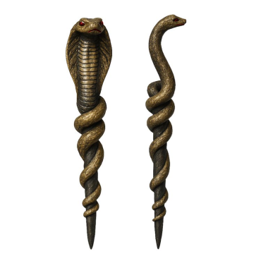 Sceptre serpent égyptien 65 cm pour déguisement pharaon | jourdefete.com Sceptre serpent égyptien 65 cm pour déguisement pharaon | jourdefete.com