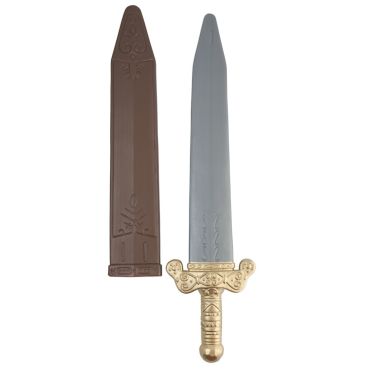 Épée romaine 49 cm avec fourreau décoratif | jourdefete.com Épée romaine 49 cm avec fourreau décoratif | jourdefete.com