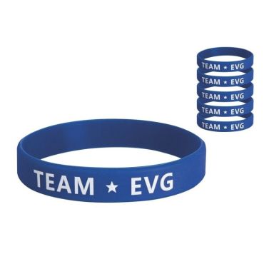 Bracelets bleus Team EVG pour enterrement de vie de garçon | jourdefete.com