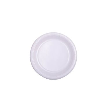 50 assiettes blanches 18 cm