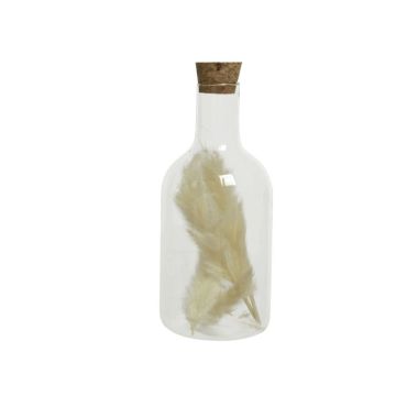Bouteille en verre avec fleurs séchées - Modèle Aléatoire Bouteille en verre avec fleurs séchées - Modèle Aléatoire