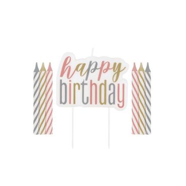 bougies-anniversaire-happy-birthdays-glitz | jourdefete.com bougies-anniversaire-happy-birthdays-glitz | jourdefete.com