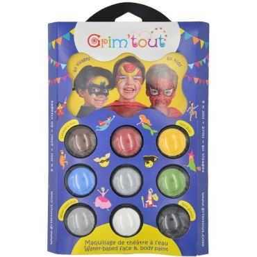 Grande palette de maquillage Super Hero Grim'tout | jourdefete.com Grande palette de maquillage Super Hero Grim'tout | jourdefete.com