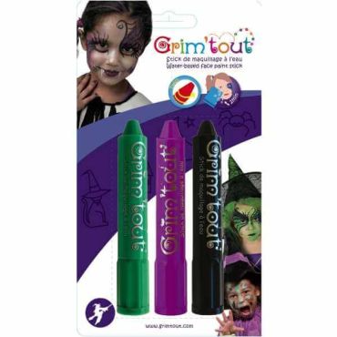 Pack de 3 Sticks de Maquillage Soricère Vampire Grim'Tout Pack de 3 Sticks de Maquillage Soricère Vampire Grim'Tout