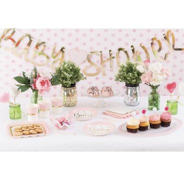 Guirlande Baby Shower - So Chic - OR | jourdefete.com Guirlande Baby Shower - So Chic - OR | jourdefete.com