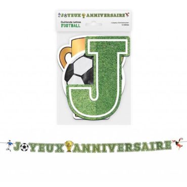 Une guirlande idéale pour souhaiter un joyeux anniversaire à un petit footballeur | jourdefete.com Une guirlande idéale pour souhaiter un joyeux anniversaire à un petit footballeur | jourdefete.com