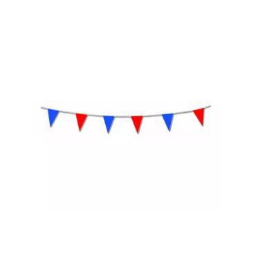 Guirlande de 15 fanions - Rouge et Bleu - 5 m | jourdefete.com Guirlande de 15 fanions - Rouge et Bleu - 5 m | jourdefete.com