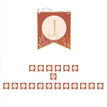 Guirlande de fanions avec lettres et ruban - Joyeux Anniversaire - Collection Terracotta | jourdefete.com Guirlande de fanions avec lettres et ruban - Joyeux Anniversaire - Collection Terracotta | jourdefete.com