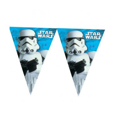 Guirlande à fanions - STAR WARS Guirlande à fanions - STAR WARS