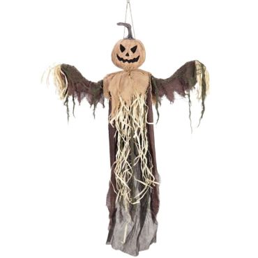 Cette décoration d’Halloween à suspendre - Épouvantail Citrouille - 95 cm va terrifier vos convives | jourdefete.com Cette décoration d’Halloween à suspendre - Épouvantail Citrouille - 95 cm va terrifier vos convives | jourdefete.com