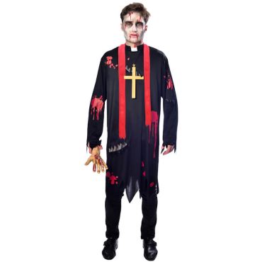 Enfilez cet effrayant déguisement de vicaire zombie lors de votre soirée d'Halloween | jourdefete.com