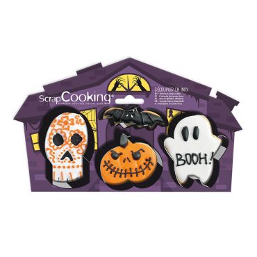 D'excellents biscuits d'halloween avec ses emportes pièces halloween | jourdefete.com D'excellents biscuits d'halloween avec ses emportes pièces halloween | jourdefete.com