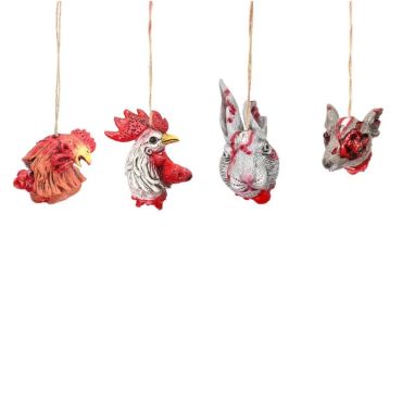 tete-animaux-suspendu-halloween | jourdefete.com tete-animaux-suspendu-halloween | jourdefete.com