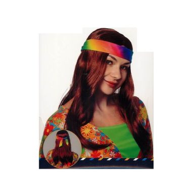 Une magnifique perruque d'hippie pour compléter votre déguisement | jourdefete.com Une magnifique perruque d'hippie pour compléter votre déguisement | jourdefete.com