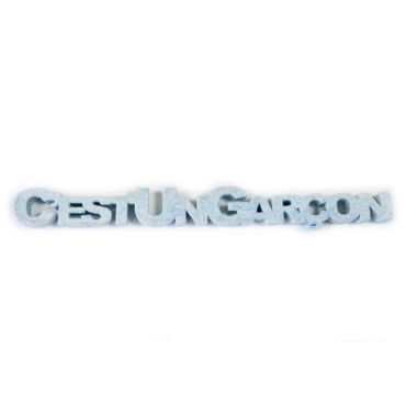 Décoration de table "C'est un garçon" - bleu Décoration de table "C'est un garçon" - bleu