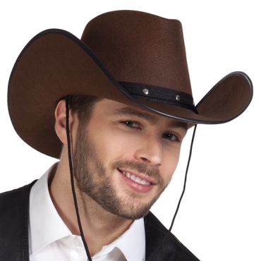 Chapeau de Cow Boy Adulte Wichita Marron Chapeau de Cow Boy Adulte Wichita Marron
