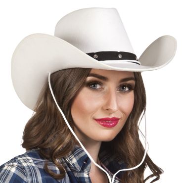 Chapeau de Cow Boy Adulte Wichita Blanc Chapeau de Cow Boy Adulte Wichita Blanc