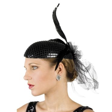 Coiffe Charleston Noire Coiffe Charleston Noire
