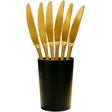 Couteaux jetables dorés 20 cm en lot de 10 pour décoration de table festive | jourdefete.com Couteaux jetables dorés 20 cm en lot de 10 pour décoration de table festive | jourdefete.com