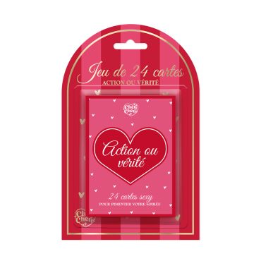 Un jeu de 24 cartes "Action ou Vérité" pour la soirée de la Saint-Valentin | jourdefete.com