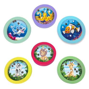 Jeu de patience en bois avec animaux colorés pour enfants | jourdefete.com