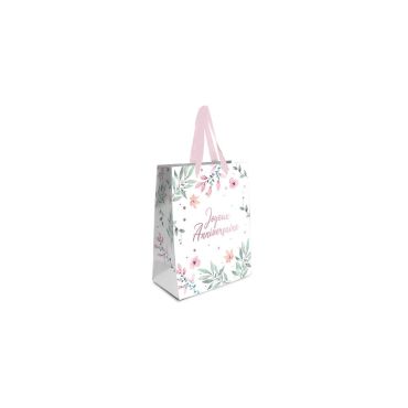 Pochette "Joyeux Anniversaire" avec design floral élégant | jourdefete.com Pochette "Joyeux Anniversaire" avec design floral élégant | jourdefete.com