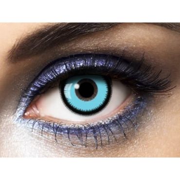 Des lentilles "Blue Manson" pour un iris bleu | jourdefete.com Des lentilles "Blue Manson" pour un iris bleu | jourdefete.com
