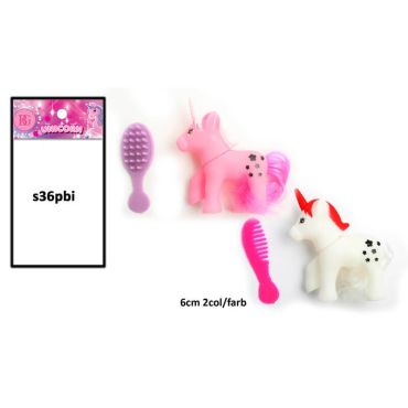 Licorne à coiffer - 6 cm - Couleur Aléatoire | jourdefete.com Licorne à coiffer - 6 cm - Couleur Aléatoire | jourdefete.com