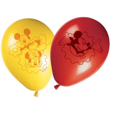 Lot de 8 ballons de baudruche Mickey Mouse ® Lot de 8 ballons de baudruche Mickey Mouse ®