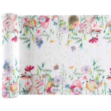 Chemin de table - 28 cm x 3 m - Pâques | jourdefete.com Chemin de table - 28 cm x 3 m - Pâques | jourdefete.com