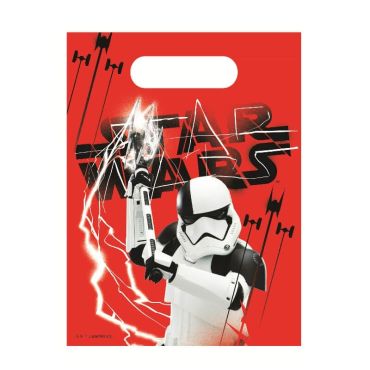 6 Sacs Cadeaux - Star Wars Le Dernier Jedi 6 Sacs Cadeaux - Star Wars Le Dernier Jedi