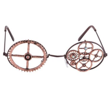 Lunettes Rondes "Rouages" Steampunk Lunettes Rondes "Rouages" Steampunk