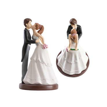 Figurines pour gâteau de mariage - Bisou Figurines pour gâteau de mariage - Bisou