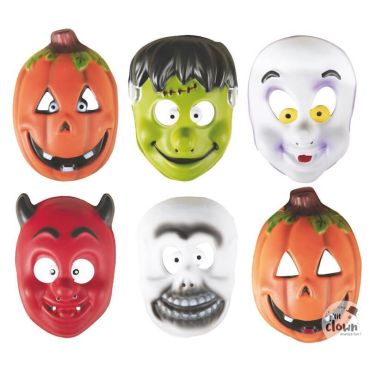 Faites votre choix parmi ses 6 masques d'Halloween | jourdefete.com Faites votre choix parmi ses 6 masques d'Halloween | jourdefete.com