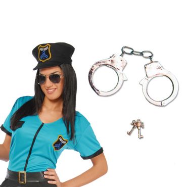 Menottes Métal Policier Menottes Métal Policier