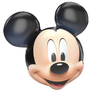 Ballon aluminium tête de Mickey Mouse pour anniversaire enfant | jourdefete.com